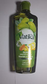 روغن موی تقویتکننده و مغذی واتیکا Vatika حجم ۲۰۰ میلیلیتر (مدل سیر و زیتون)